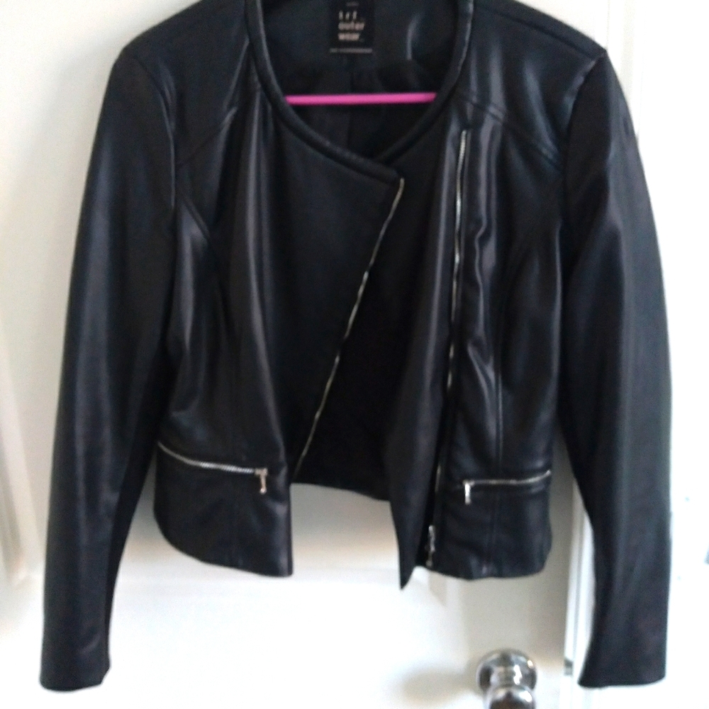 Leather jacket